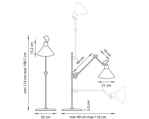 Торшер Loft 765717 Lightstar