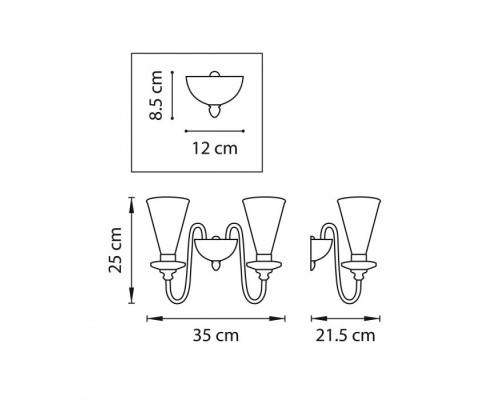 Бра Torcia 780620 Lightstar