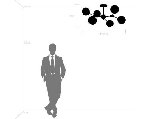 Потолочная люстра Beta 785066 Lightstar