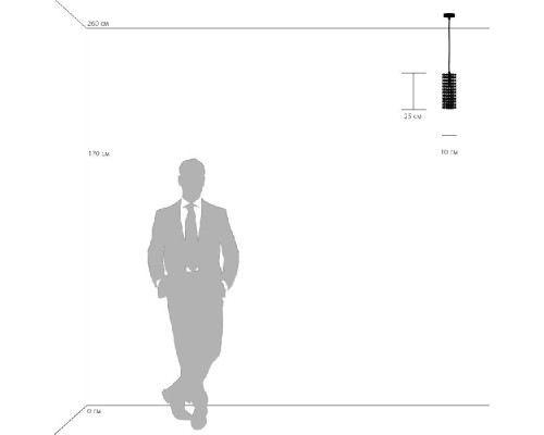 Подвесной светильник CRISTALLO 795324 Lightstar