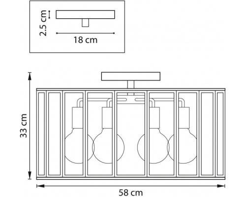 Потолочная люстра Genni 798287 Lightstar