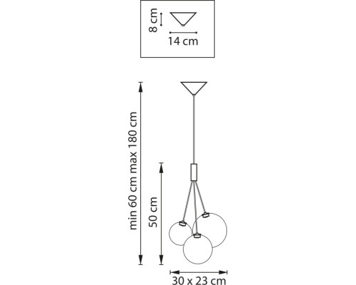 Подвесной светильник Sferetta 801030 Lightstar