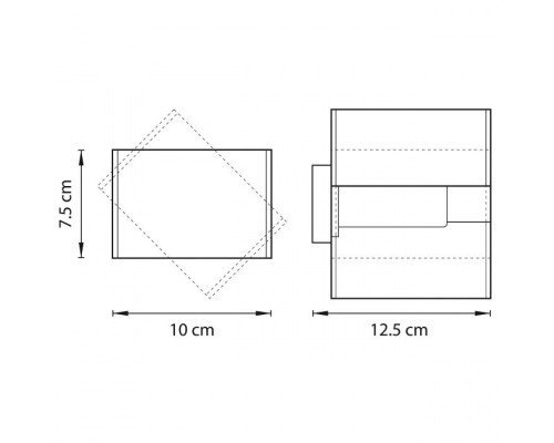 Настенный светильник Pezzo 801610 Lightstar