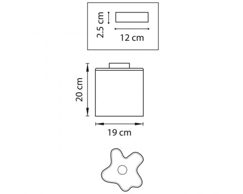 Потолочный светильник Nubi 802010 Lightstar