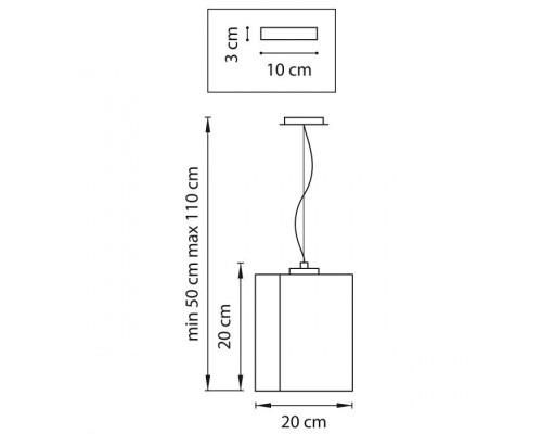 Подвесной светильник Nubi 802110 Lightstar