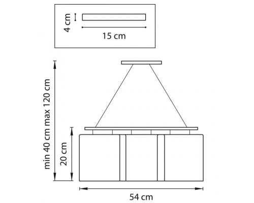 Подвесной светильник Nubi 802130 Lightstar