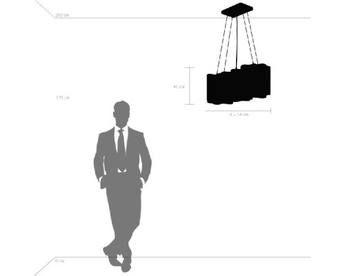 Подвесной светильник Nubi 802130 Lightstar
