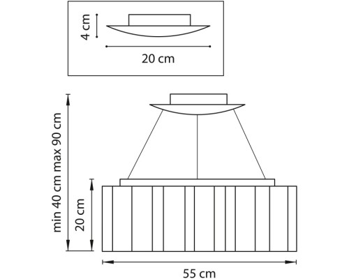 Подвесная люстра Nubi 802163 Lightstar