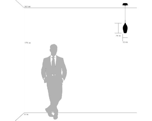 Подвесной светильник Pentola 803023 Lightstar