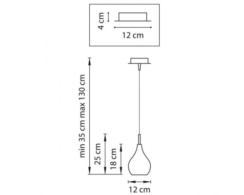 Подвесной светильник PENTOLA 803030 Lightstar