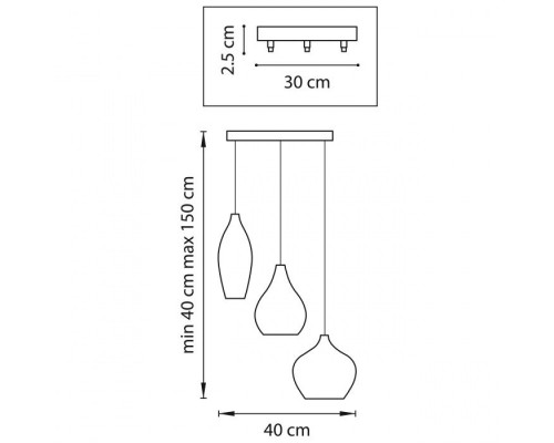 Подвесной светильник Pentola 803050 Lightstar