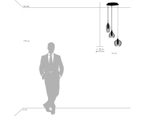 Подвесной светильник Pentola 803050 Lightstar