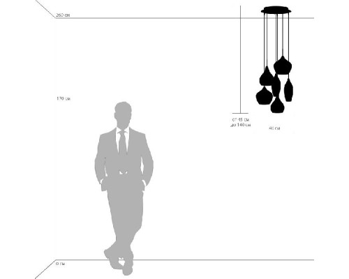 Подвесной светильник Pentola 803061 Lightstar