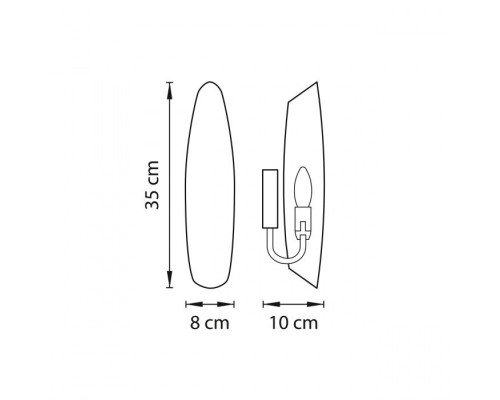 Настенный светильник Dissimo 803600 Lightstar