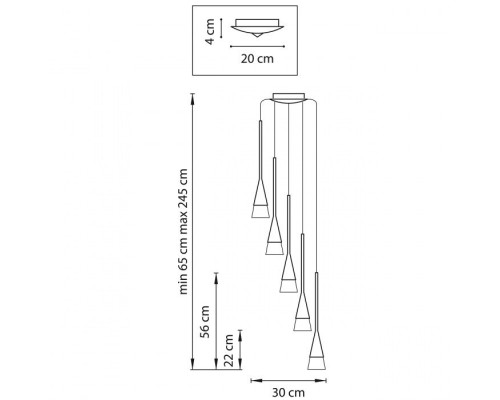 Подвесной светильник Conicita 804257 Lightstar