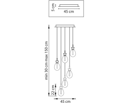 Потолочная люстра Colore 805169 Lightstar