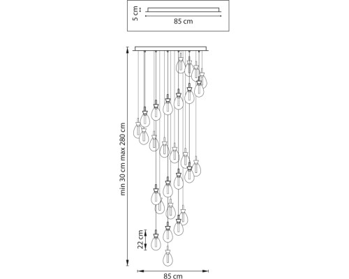 Потолочная люстра Colore 805289 Lightstar