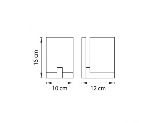Настенный светильник Qubica 805610 Lightstar