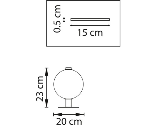 Интерьерная настольная лампа Colore 805906 Lightstar