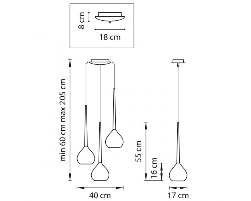 Подвесной светильник Forma 808230 Lightstar