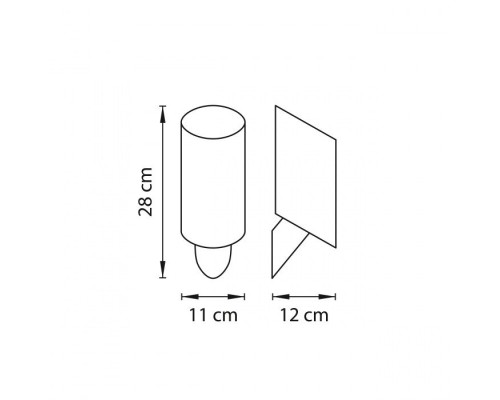 Настенный светильник Muro 808610 Lightstar