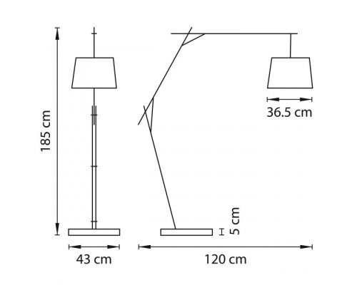 Торшер Sesso 808717 Lightstar