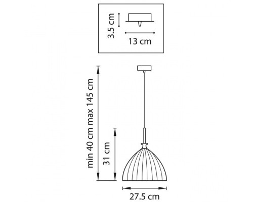 Подвесной светильник Agola 810033 Lightstar