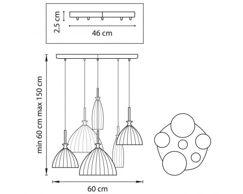 Подвесной светильник Agola 810163 Lightstar