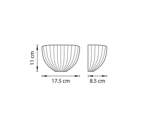 Настенный светильник Agola 810813 Lightstar