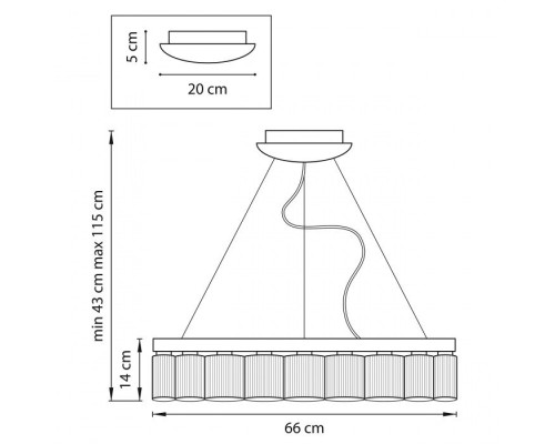 Подвесной светильник Nibbler 812186 Lightstar
