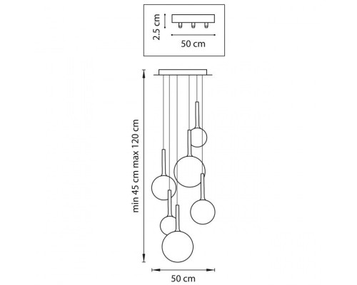Подвесной светильник GLOBO 813063 Lightstar