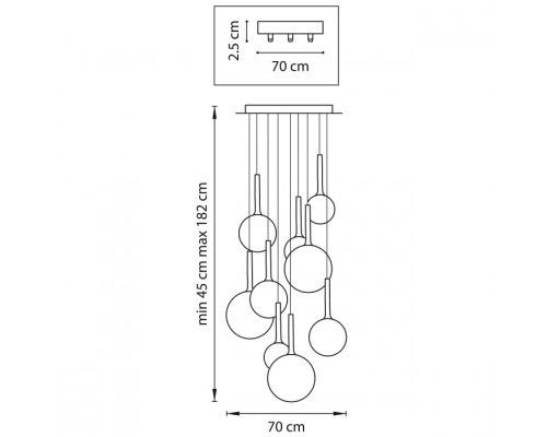 Подвесной светильник GLOBO 813091 Lightstar