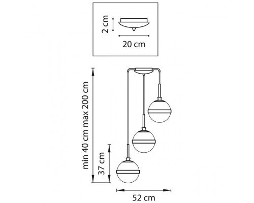 Подвесная люстра GLOBO 813137 Lightstar