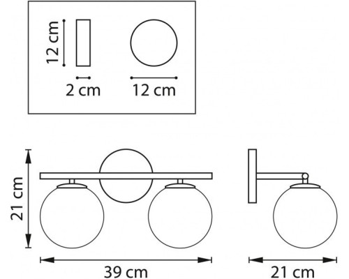 Бра Croco 815523 Lightstar