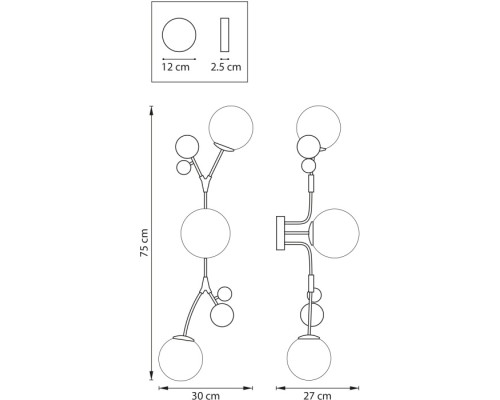 Бра Croco 815537 Lightstar