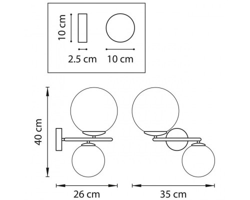 Бра Globo 815627 Lightstar