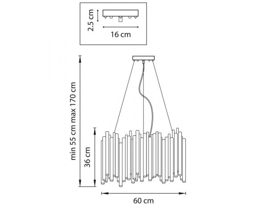 Подвесная люстра Savona 816102 Lightstar