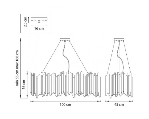 Подвесная люстра Savona 816202 Lightstar