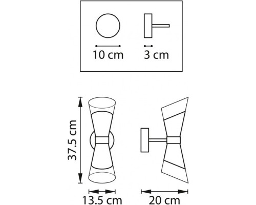 Бра Strato 817622 Lightstar