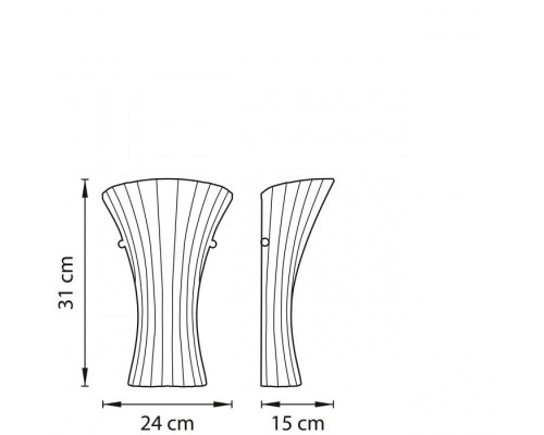 Настенный светильник ZUCCHE 820620 Lightstar