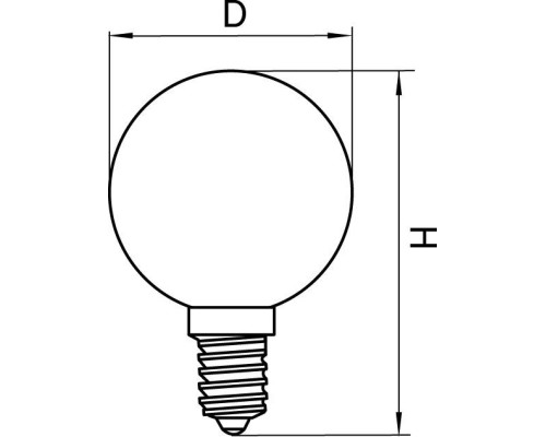 Лампа светодиодная филаментная LED 933822 Lightstar