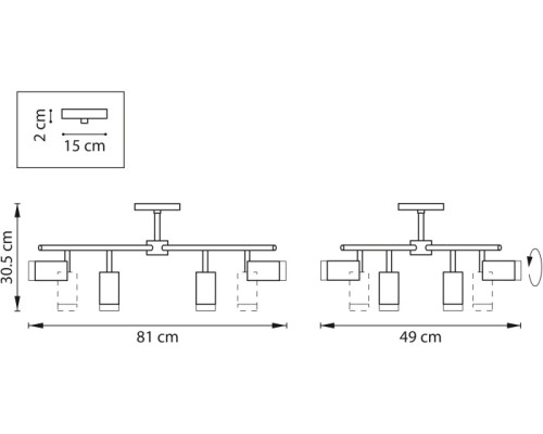 Потолочная люстра Rullo LR7283743640 Lightstar