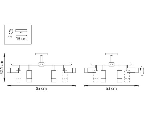 Потолочная люстра Rullo LR7283743641 Lightstar