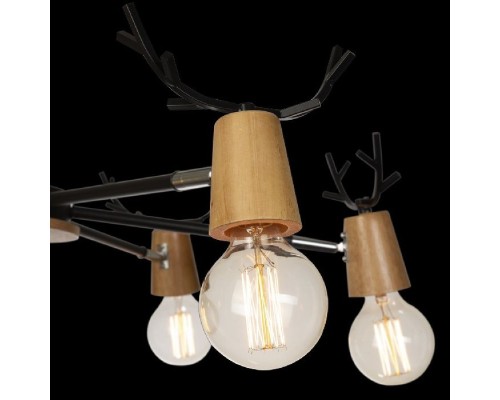 Потолочная люстра Sven 10024/6 Black Loft It