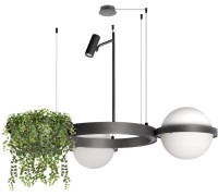Подвесной светильник Jardin 10121/2 Dark grey Loft It