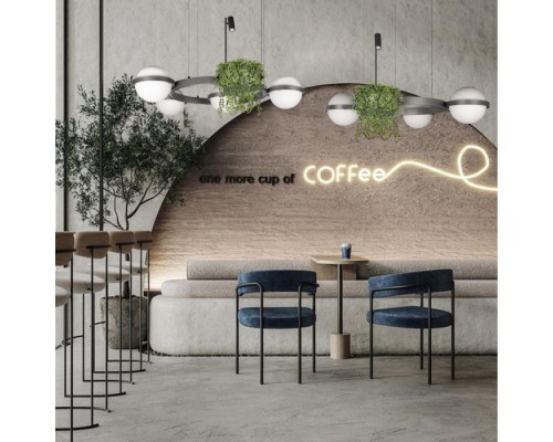 Подвесной светильник Jardin 10121/2 Dark grey Loft It