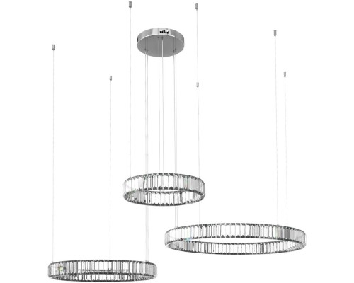Подвесной светильник Crystal ring 10135/3 Chrome Loft It