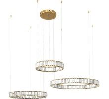 Подвесной светильник Crystal ring 10135/3 Gold Loft It