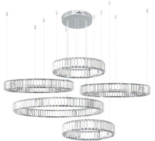 Подвесной светильник Crystal ring 10135/5 Chrome Loft It