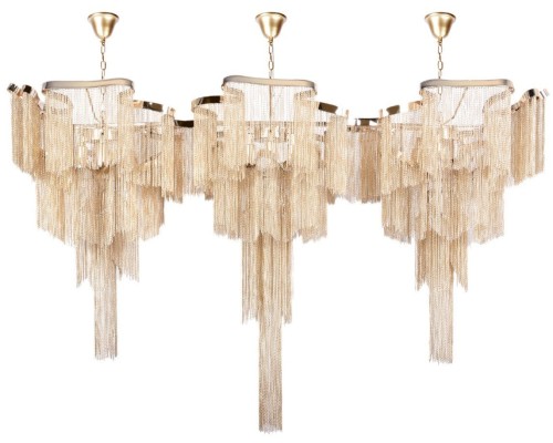 Подвесная люстра Stream 10208/1400R Gold Loft It